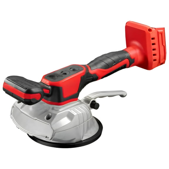 Cordless Tile Vibration Leveling Machine, Tile Vibration Tool, Wireless Tile Tools with Ergonomic Handle, Powerful Motor, 5" Suction Cup, Compatible with Milwaukee 18V Lithium-Ion Batteries