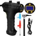 Cordless Tire Inflator,Rechargeable Compressor with Digital Pressure