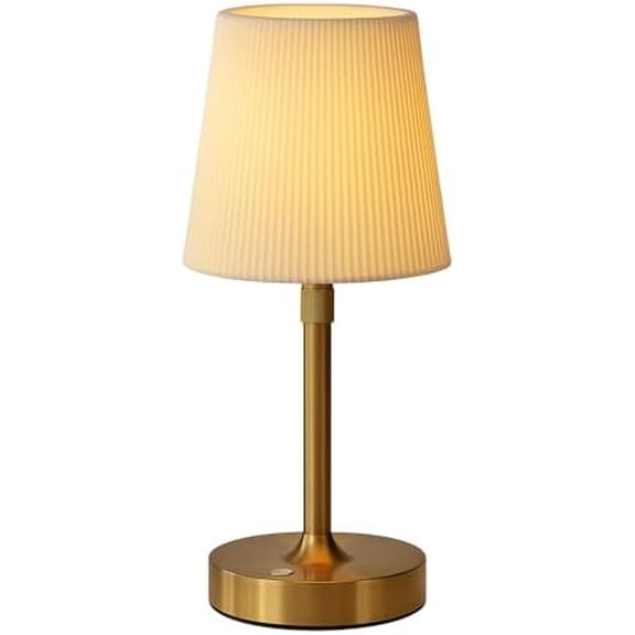 Cordless Touch Table Bedside Lamp, 12-15" Height Adjustable Dimmable Rechargeable Desk/Nightstand Lamp for Bedroom/Living Room/Kitchen/Dining/Home/Room Decor$$Tools & Hardware Other