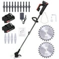 thumbnail image 1 of Cordless Trimmer Electric Grass Cutter Push Lawn Mower for Garden Yard, 1 of 1