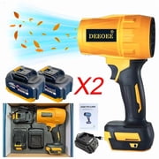 Cordless Turbo Jet Leaf Blower   High-Power Brushless Motor, Violent TurboFan for Car Drying, Dust Cleaning & Snow Removal   Handheld & Lightweight for Outdoor & Garage Use