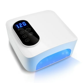 Cordless UV LED Nail Lamp: 72W Professional Nail Dryer with Touch Screen, Rechargeable Battery, 4 Timers, Auto Sensor, Portable UV LED Curing Lamp Light for Gel Nails Salon Home Nail Art