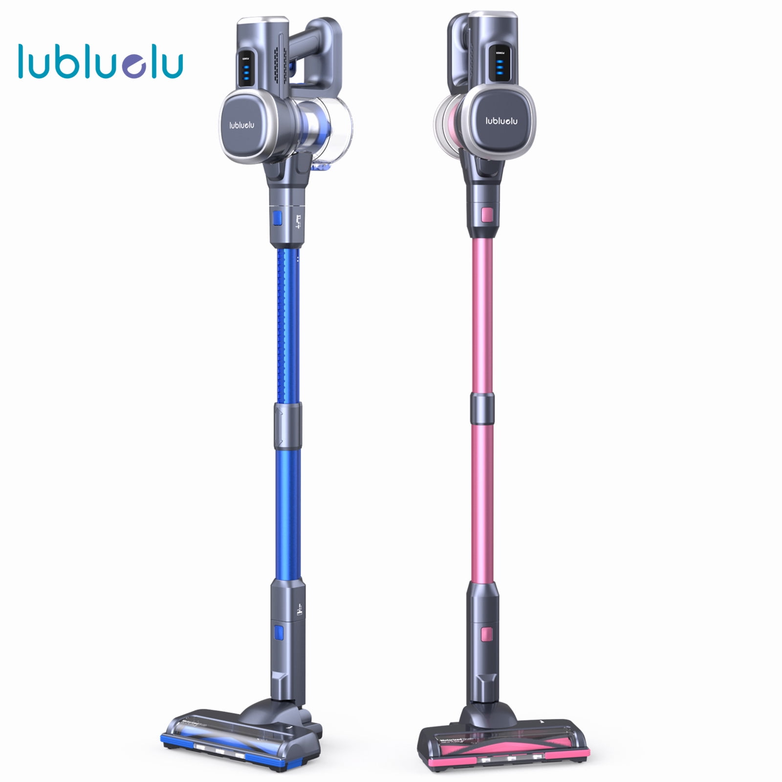Lubluelu FreeStanding Vacuum Cleaner 25KPa,Powerful Lightweight