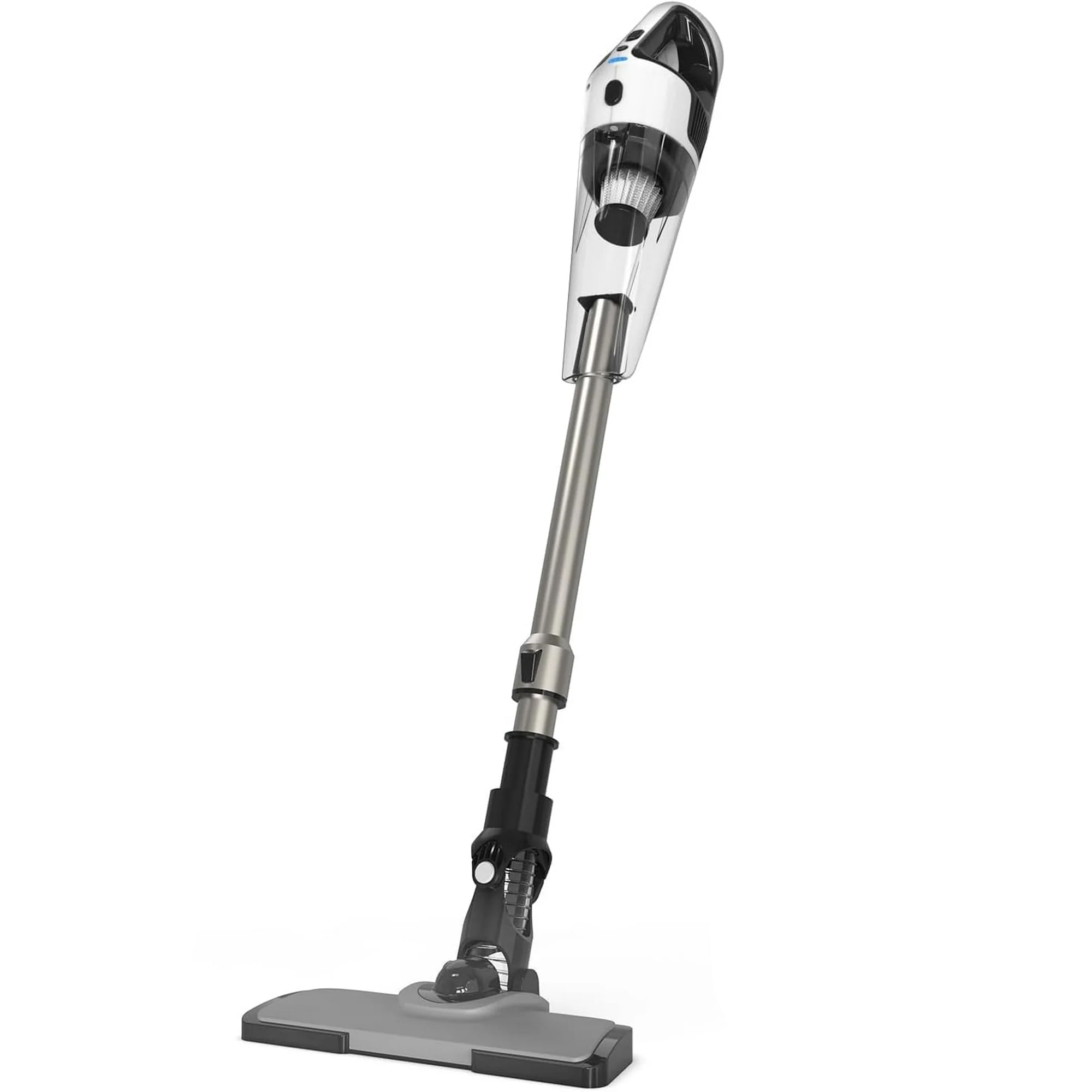 Cordless Vacuum Cleaner, 12000 Pa Powerful Stick Vacuum with Brushless Motor, LED Touch Display, 30 Mins Long Runtime, Self-Standing Lightweight Vacuum for Hard Floor Carpet Hair, Gray