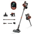 thumbnail image 1 of Cordless Vacuum Cleaner – 23KPa Suction, 40min Runtime, 2 Work Modes, Telescopic Metal Tube, & LED Headlight JIGOO C200, 1 of 22