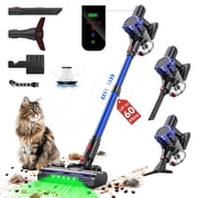 TechRise Basic 550W 45kPa Lightweight Cordless Stick Vacuum cleaners, 60 Mins Runtime for Hardwood Floors, Carpet, Pet Hair