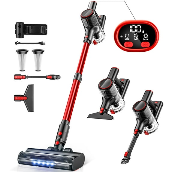 OIIWNS Cordless Vacuum Cleaner - Powerful Suction