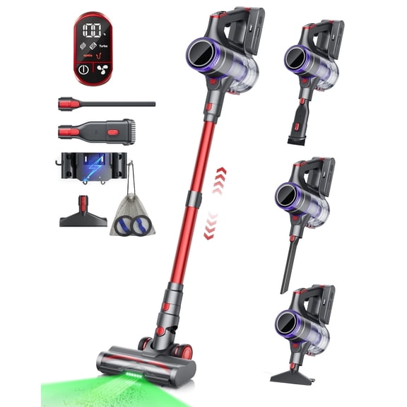Open Box Cordless Vacuum Cleaner, 48kPa Powerful Stick Vacuum, 70 Mins Runtime, Lightweight Upright for Home Hard Floor Carpet Pet Hair