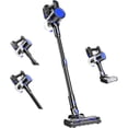 thumbnail image 1 of Cordless Vacuum Cleaner with Flexible Steering & Extendable Pole, Lightweight Wireless Rechargeable Upright Vacuum with LED Light & Wall Mount for Hardwood Floors & Carpet, 1 of 10