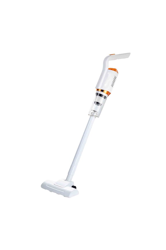 Cordless Vacuum Cleaner, High Power 4500Pa Handheld Stick Vacuum, Car Mounted Wireless Charging 45W Long Battery Life for Floors Carpets, White