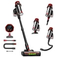 thumbnail image 1 of Cordless Vacuum Cleaner for Milwaukee Battery, 45KPA 400W Vacuum Cleaners for Home, Self-Standing Stick Vac w/ LED Display, Anti-Tangle Lightweight Vacuum for Carpet, Floor, Car(Battery Not Included), 1 of 10
