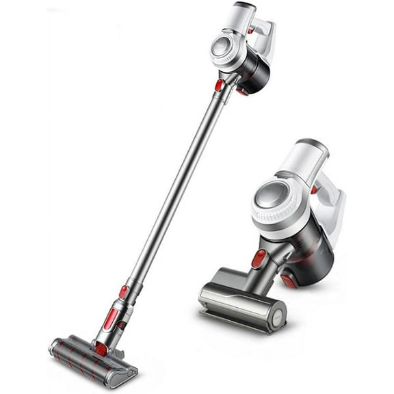 Cordless Vacuum Cleaner, Stick Vacuum Cleaner - Powerful 8Kpa Suction Stick Vacuum, Lightweight and Large Capacity, Up to 30min Runtime, Ideal for Home Hard Floor Carpet Car Pet