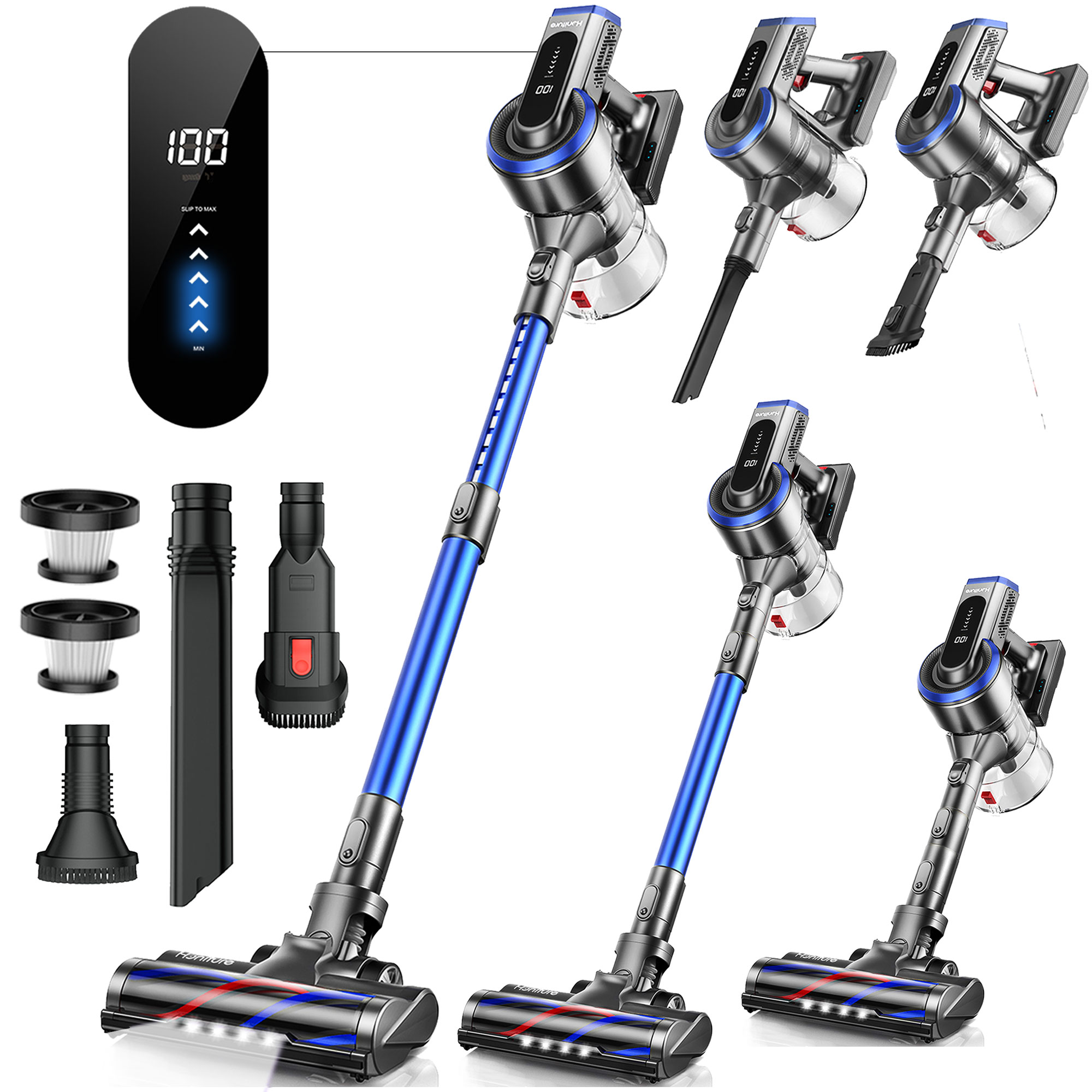 Cordless Vacuum Cleaner with Stick Lightweight Vacuum Cleaner Touch