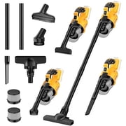 Cordless Vacuum Cleaner for Dewalt 20V Battery, 5 in 1 Lightweight Handheld Vacuum Cleaner with 500W Motor, 46 CFM Portable Hand Vacuum with HEPA Filter &amp; LED Light for Floor, Car, Carpet(No Battery) deal from Walmart