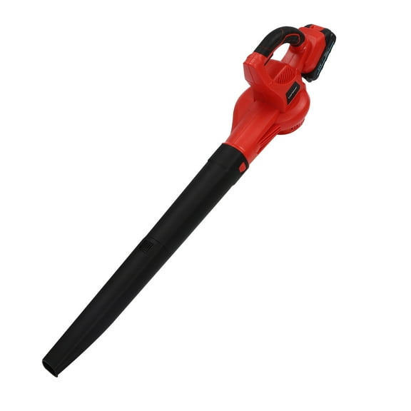 Cordless Walk Behind Leaf Blower with 2-Section Tube, High-Powered Motor, 25-Minute Runtime, Comfortable Handle, Ideal for Outdoor Cleanup