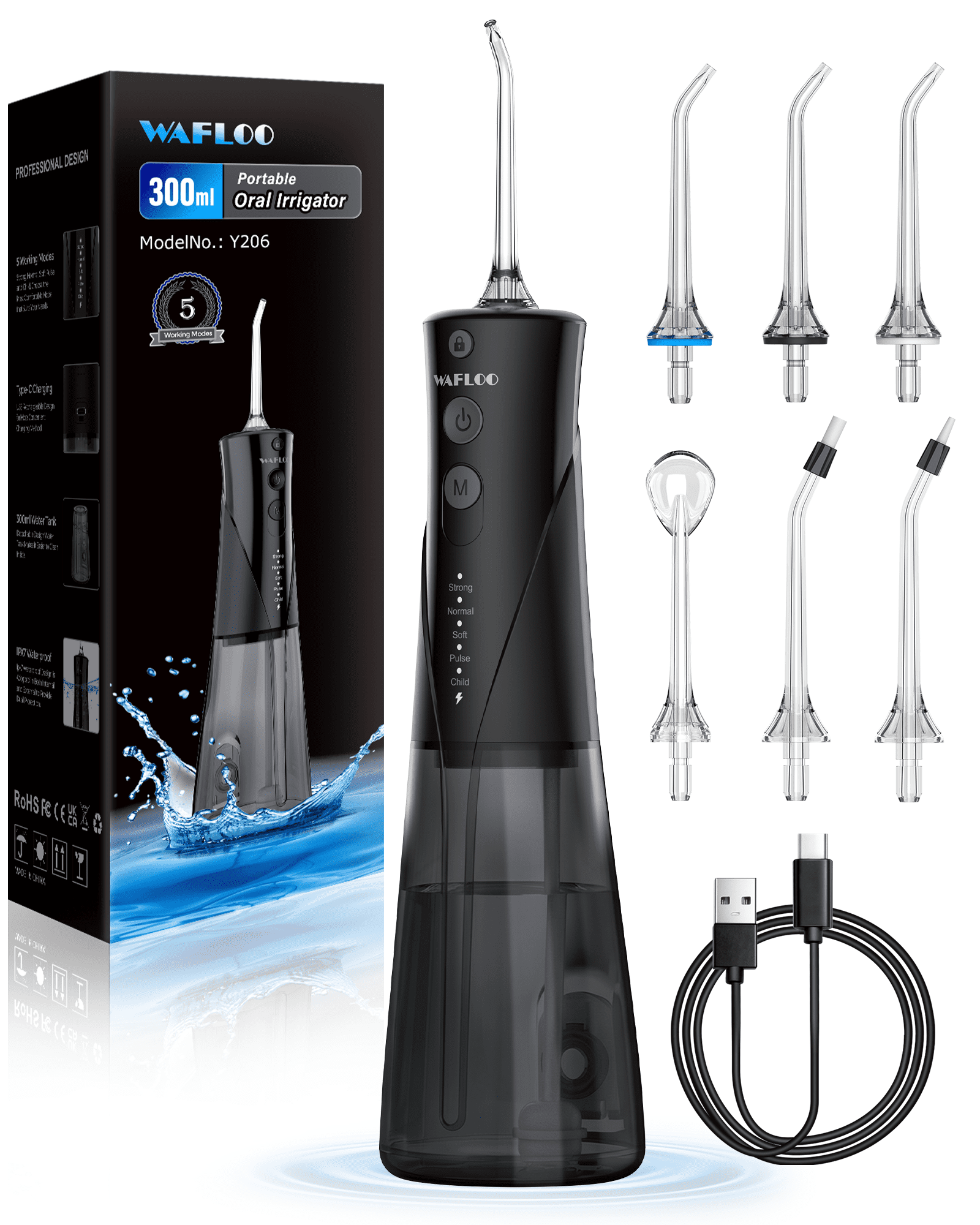 Waterpik Ultra Cordless Water Flosser WP450 1 ea (Pack of 2