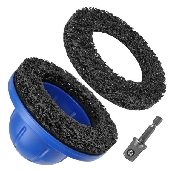 Cordless Wheel Hub Grinder for Tire Rust Removal, Cleaning Rotor 150MM Wheel Hub Grinding Tool with 1/2" Extension Rod