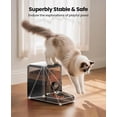thumbnail image 1 of Cordless WiFi Automatic Cat Feeder – 3L/12 Cup Timed Dispenser for Large Kibble & Snacks, Rechargeable Battery, App Controlled, Convenient Indoor Pet Feeding, 1 of 4