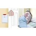 thumbnail image 1 of Cordless, Wireless Bed Alarm Alert System - No Alarm in Patient's Room (20" x 30" pad w/call button), 1 of 1