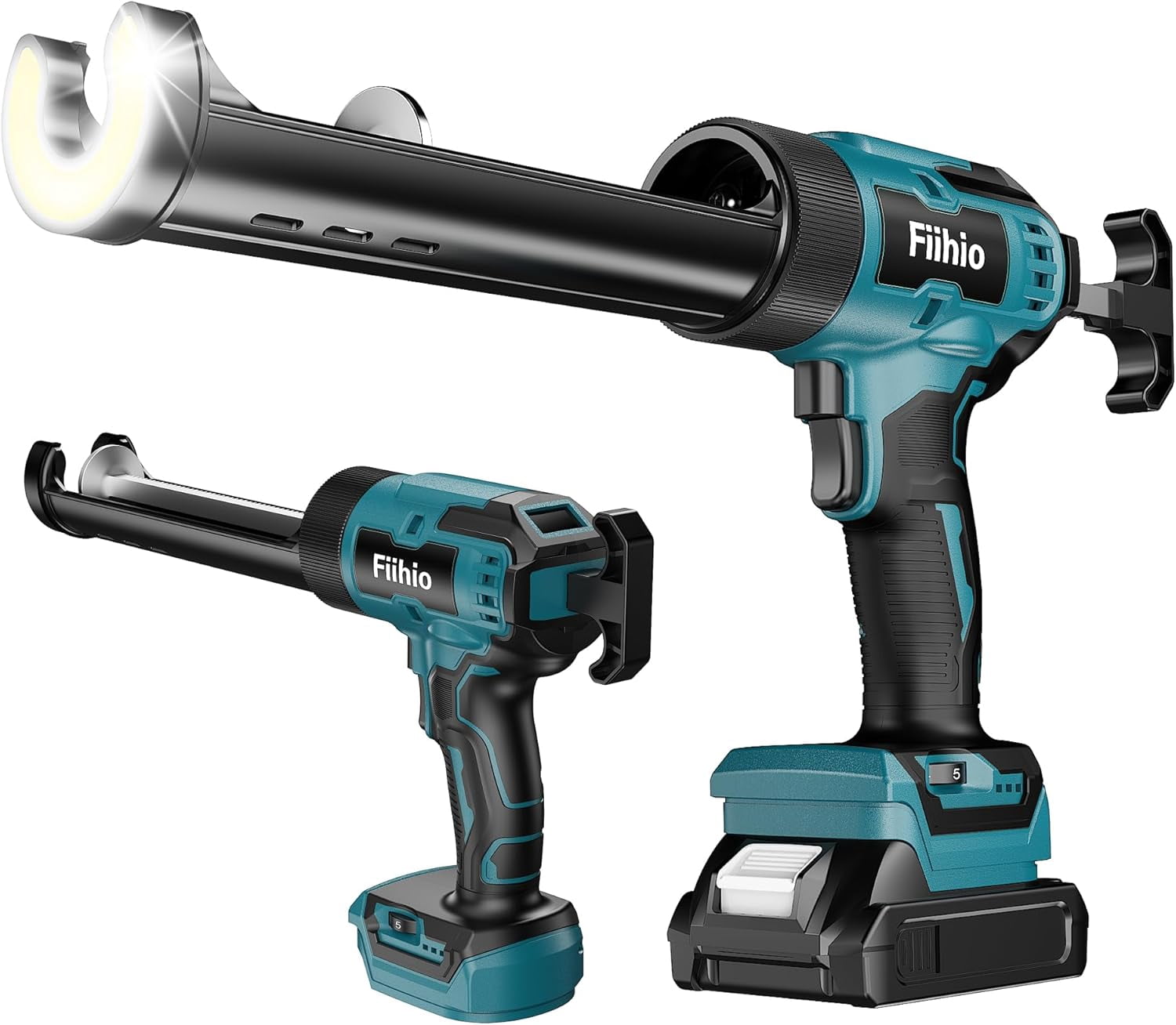 Cordless caulk gun compatible with 18 battery, 10 oz electric caulk gun ...