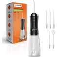 thumbnail image 1 of Cordless dental water flosser cleaner - 2 modes and 12 levels pressure floss oral irrigator, rechargeable portable 350 large capacity electric water flosser, home travel orthodontic care, 1 of 4