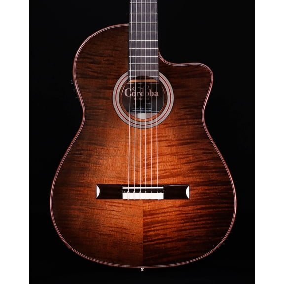 Cordoba Fusion 12 Cinnamon Burst Nylon String Guitar