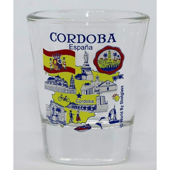 Cordoba Spain Great Spanish Cities Collection shot glass