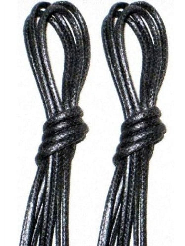 Thin waxed shoelaces hotsell