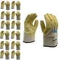 thumbnail image 1 of 12-Pack of Cordova 5605 Ruffian Premium Rubber Dipped Work Gloves, Jersey Lined, Crinkle Finish, Safety Cuff, Large, 1 of 5
