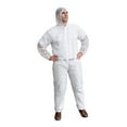 thumbnail image 1 of Cordova COEH2XL Economy Weight, White Polypropylene Coverall with Hood, Zipper Front, Elastic at Hood, Wrists & Ankles, 2X-Large, 25-Pack, 1 of 1