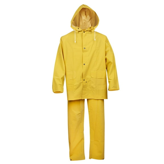 Cordova RS353Y Yellow 3-Piece Rainsuit, 7XL