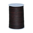 thumbnail image 1 of Cords Essentials Round Genuine Dye Leather String Cord, Natural Rawhide Rope for Jewelry Making, Crafts and Hobby projects (2 mm, Distress LT Brown), 1 of 4