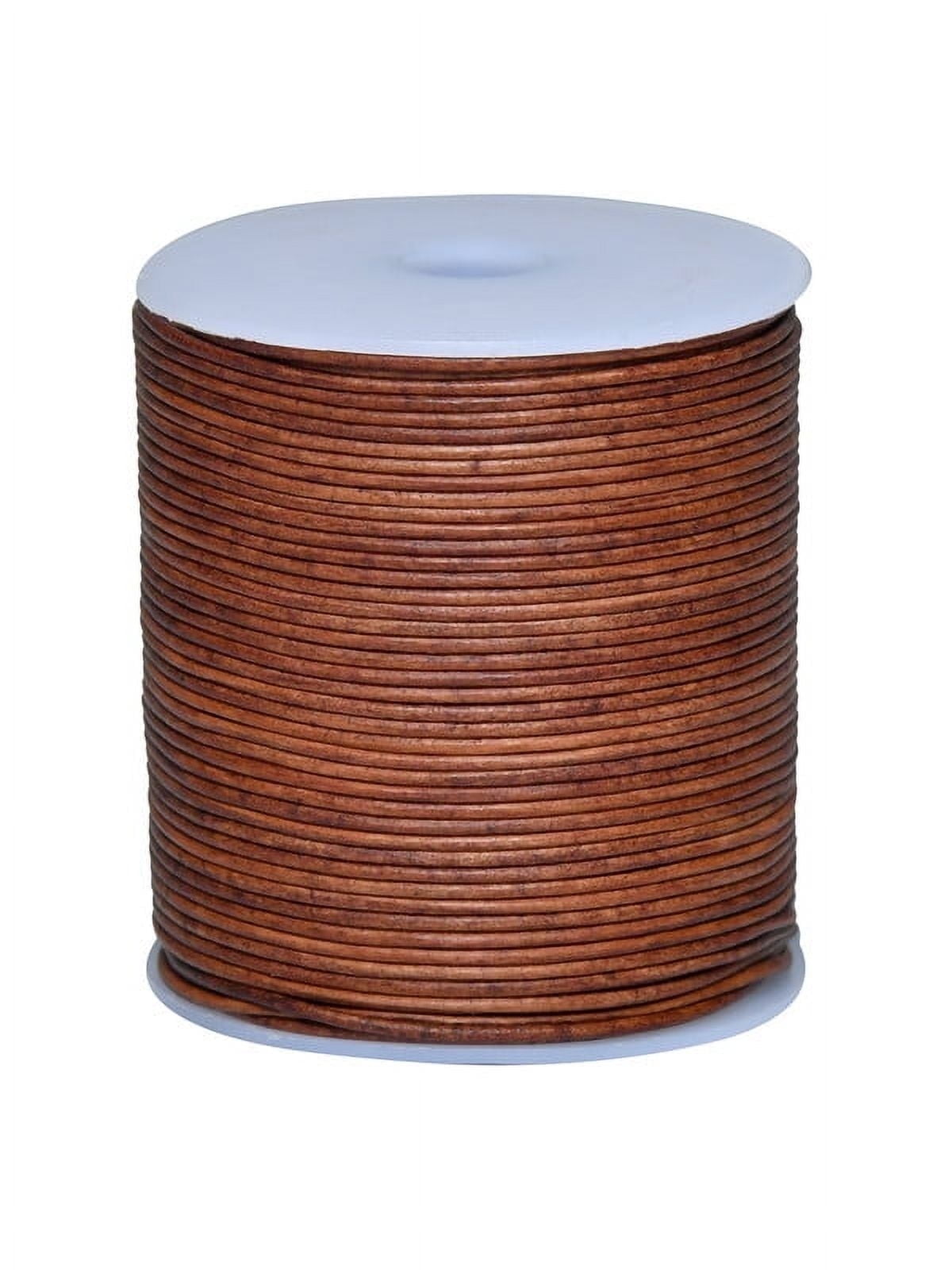 Cords Essentials Round Genuine Leather String Cord, Rope for Jewelry ...