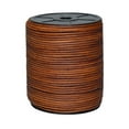 thumbnail image 1 of Cords Essentials Round Genuine Leather String Cord, Rope for Jewelry Making, Necklaces, Bracelets, Kumihimo Braiding, Wraps, Crafts and Hobby Projects (Distressed SADDLE, 3.0 MM), 1 of 4