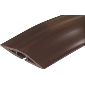 C2G 15ft Wiremold Corduct Overfloor Cord Protector - Brown - Cable protector - 15 ft - brown