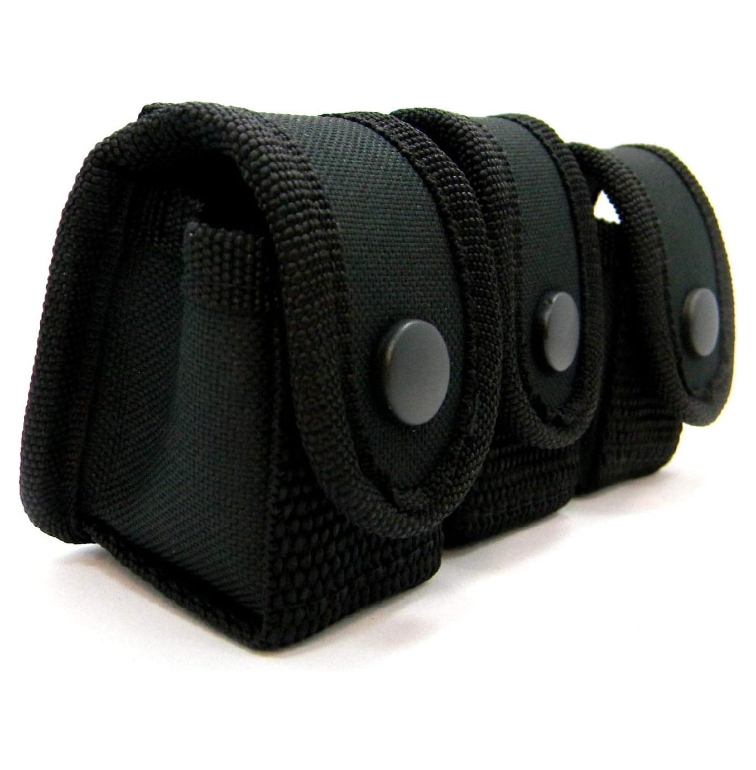 Cordura Nylon Triple Speedloader Pouch Holder for 9mm 38 357 44 45 ...