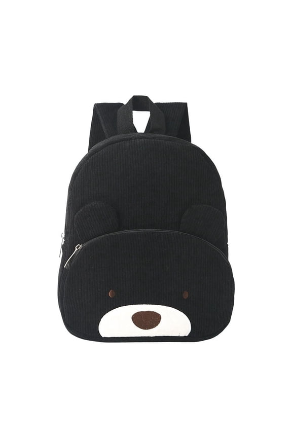 Corduroy Backpack,Casual Daypack Lightweight Travel Bag,Adjustable Shoulder Straps Comfortable Carry Design,Large Capacity Storage Organizer,Daily Commute Outdoor Hiking Campus Essentials