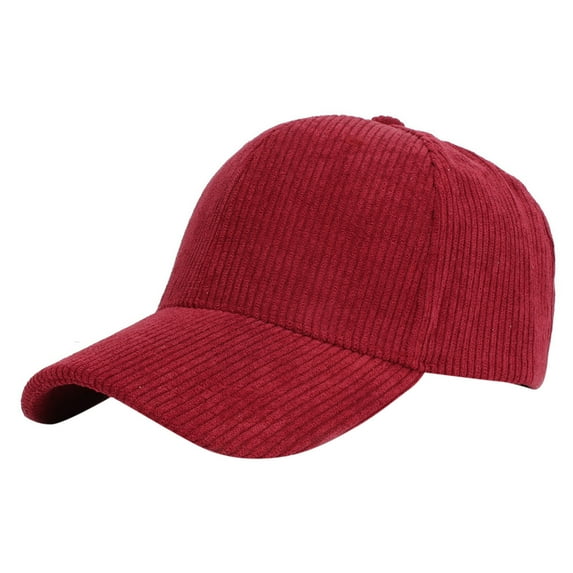 Corduroy Baseball Cap For Men Women Sports Hats Warm Outdoor Travel Gift
