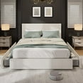thumbnail image 1 of Corduroy Bed Frame with Headboard, Platform Upholstered Queen Size Bed Frame with 4 Storage Drawers and Wooden Slats Support, No Box Spring Needed, 1 of 6