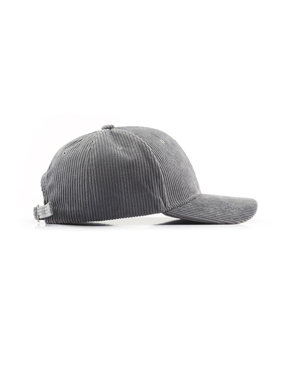 Corduroy Cap, Low-Crown Solid-Color Baseball Cap, Sun Hat, Unisex Adjustable Style