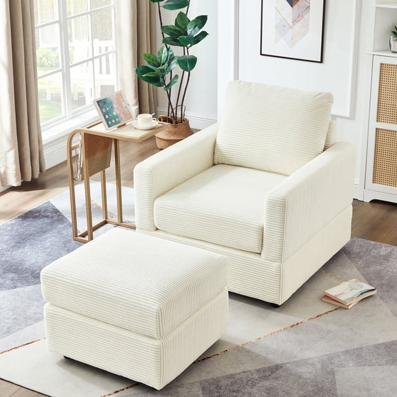 Corduroy Couch - Adjustable Backrest - Primary Space - Hand Relaxation