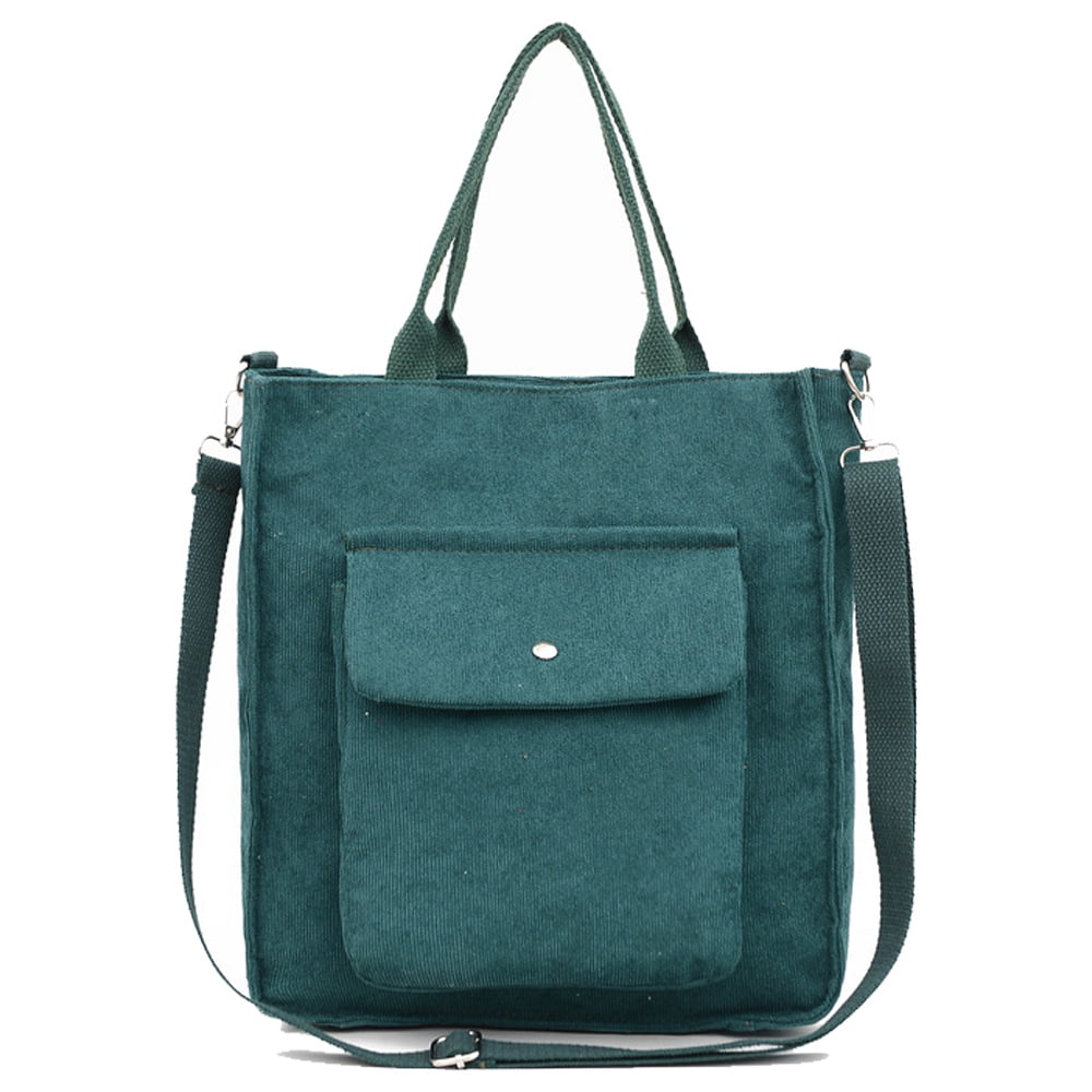 Corduroy Crossbody Bag Corduroy Tote Casual One Shoulder Bag Purse