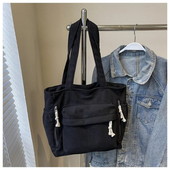 Corduroy Crossbody Bags for Women Slouchy Hobo Bag Shoulder Bag Large Crescent Cross Body Bag Purses for Woman Zipper