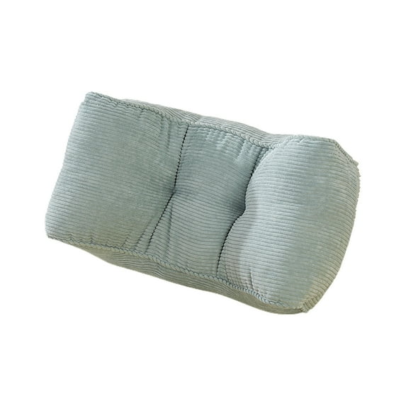 Corduroy Cushion, Lumbar Support Pillow, Soft Portable Seat Cushion for Office Car Travel, Ergonomic Nap Cushion, Cotton Material, 38x20x14cm, Multi-Color Options
