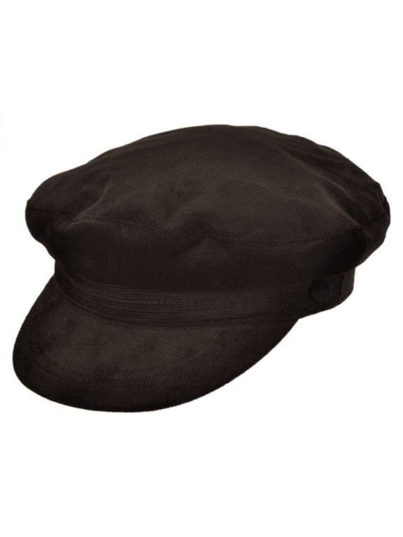 Corduroy Fiddler's Cap - XL - Brown