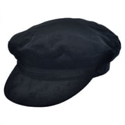 Corduroy Fiddlers Cap - XXL - Black