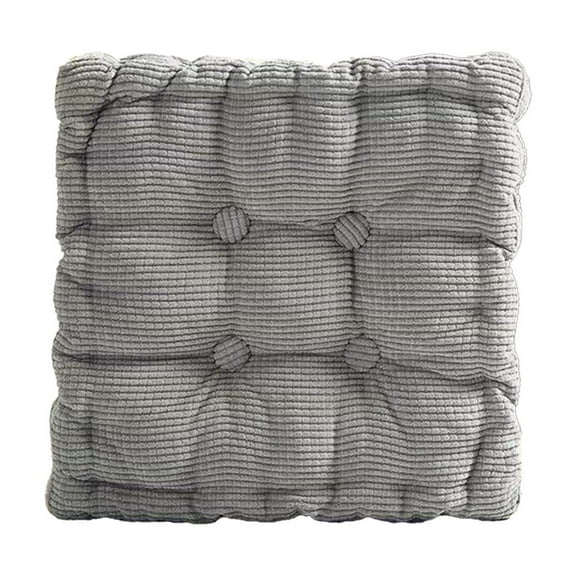 Corduroy Floor Pillow, Tatami Floor Mat, 40x40cm Soft Cushion for Living Room Balcony Reading Meditation, Supportive Backrest, Comfortable Floor Seating