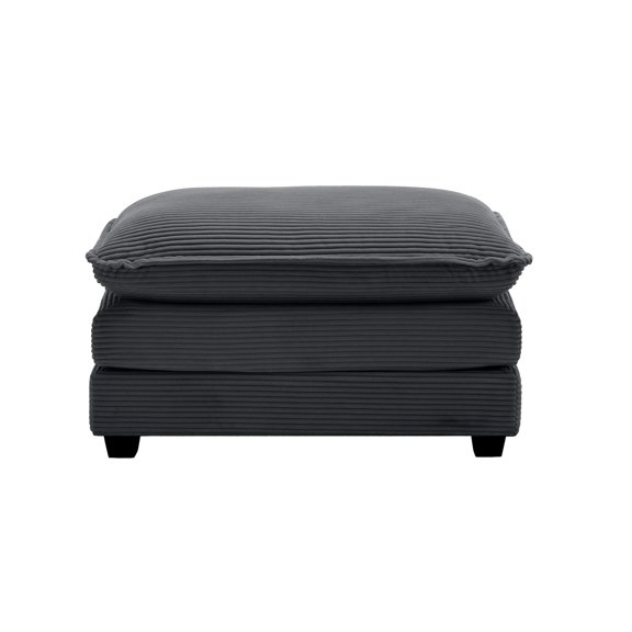 Corduroy Footstool for Multi - Sofa Use / Create Relaxing Spots in Flats