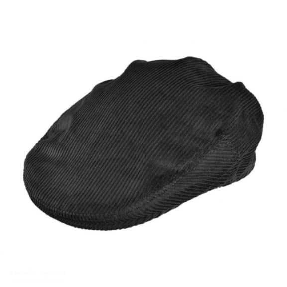 Corduroy Ivy Cap - L - Black