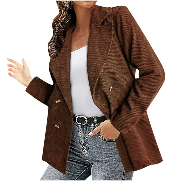 Corduroy coats ladies hot sale